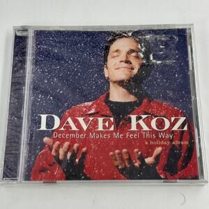 DAVE KOZ December Makes Me Feel This Way 1997 Capitol CD Christmas NEW SEALED